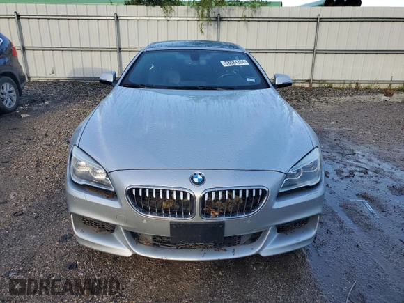 2016 BMW 6 Series 640i with VIN WBA6D0C53GD927810, listed as a Copart auction lot 63524364 with 53,118 mi miles and Salvage Title. Bid and sale history available at carsss.com. Image 5.