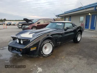 1981 Chevrolet Corvette with VIN 1G1AY8760B5104301, listed as a Copart auction lot 85943574 with 85,983 mi miles and Clean Title. Bid and sale history available at carsss.com. Image 1.