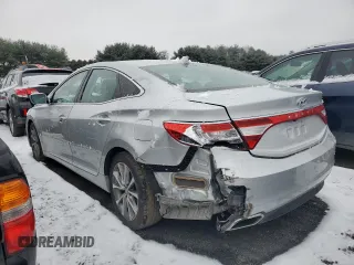 2016 Hyundai Azera с VIN KMHFG4JG1GA506784, выставлен на аукционе Copart как лот 84911744 с пробегом 88 057 миль миль и Списание • Salvage title. История ставок и продаж доступна на DreamBid. Изображение 2.