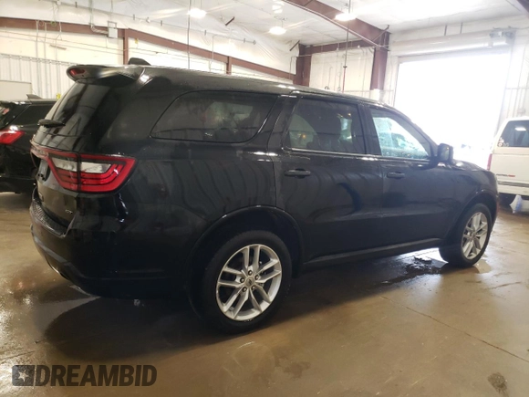 2023 Dodge Durango GT with VIN 1C4RDJDG0PC718200, listed as a Copart auction lot 49492655 with 33,436 mi miles and Clean title. Bid and sale history available at DreamBid. Image 3.