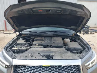 2021 Infiniti QX80 PREMIUM SELECT with VIN JN8AZ2AF9M9718838, listed as a IAAI auction lot 41797875 with 80,597 mi miles. Bid and sale history available at carsss.com. Image 10.