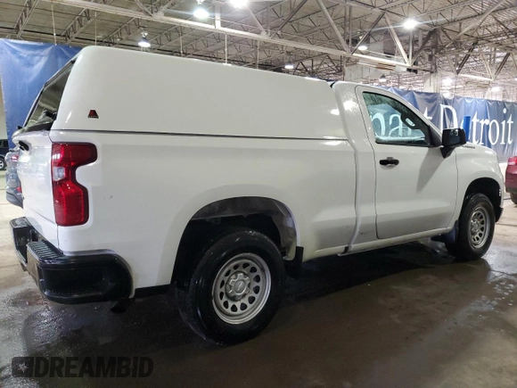 2023 Chevrolet Silverado 1500 Work Truck with VIN 3GCNAAEK6PG351438, listed as a Copart auction lot 51709105 with 138,749 mi miles and Clean Title. Bid and sale history available at carsss.com. Image 3.