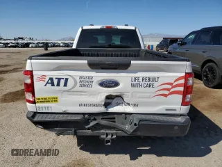 2021 Ford F-150 XL with VIN 1FTEX1CP0MKE44585, listed as a Copart auction lot 48280755 with 73,087 mi miles and Salvage title. Bid and sale history available at DreamBid. Image 6.