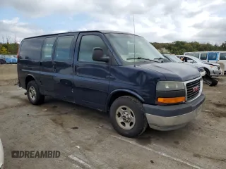2006 GMC Savana z VIN 1GTFG15T161127230, wystawiony jako Copart lot #74296494 z przebiegiem 283 253 mil mil oraz Czysty tytuł • Clean title. Historia ofert i sprzedaży dostępna na DreamBid. Obrazek 4.