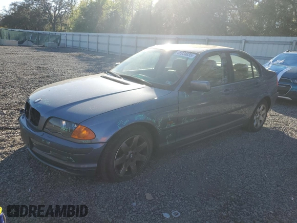 2001 BMW 3 Series 325i with VIN WBAAV33471FU90843, listed as a Copart auction lot 48934835 with 134,146 mi miles and Salvage Title. Bid and sale history available at carsss.com. Image 1.