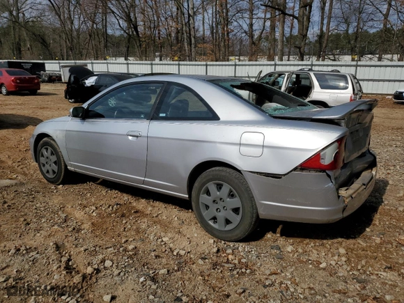2001 Honda Civic EX with VIN 1HGEM22931L074533, listed as a Copart auction lot 43559835 with 265,590 mi miles and Salvage Title. Bid and sale history available at carsss.com. Image 2.