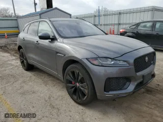 2017 Jaguar F-PACE S with VIN SADCM2BV2HA894230, listed as a Copart auction lot 49347355 with 81,292 mi miles and Clean Title. Bid and sale history available at carsss.com. Image 4.