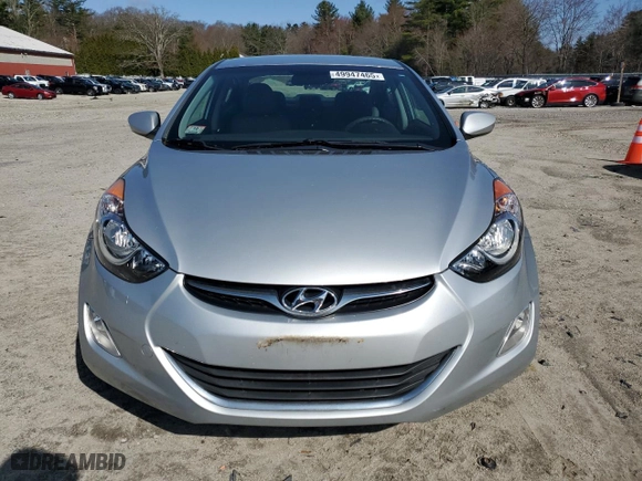 2012 Hyundai Elantra GLS PZEV with VIN 5NPDH4AE9CH112167, listed as a Copart auction lot 49947465 with 83,933 mi miles and Non Repairable. Bid and sale history available at carsss.com. Image 5.