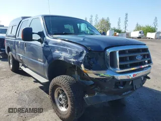 2004 Ford Super Duty F-250 XL with VIN 1FTNW21P14EB19955, listed as a IAAI auction lot 41956468 with 212,078 mi miles. Bid and sale history available at carsss.com. Image 1.
