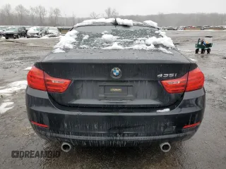 2014 BMW 4 Series 435i with VIN WBA3R1C51EK192909, listed as a Copart auction lot 44700155 with 104,506 mi miles and Salvage Title. Bid and sale history available at carsss.com. Image 6.