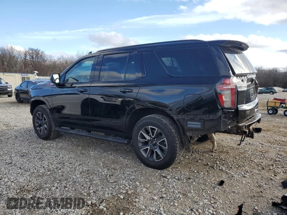 2023 Chevrolet Tahoe Z71 with VIN 1GNSKPKD2PR147011, listed as a Copart auction lot 86640644 with 18,167 mi miles and Clean title. Bid and sale history available at DreamBid. Image 2.