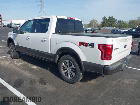 2015 Ford F-150 XLT with VIN 1FTEW1EGXFFB56438, listed as a IAAI auction lot 41902217 with 200,823 mi miles. Bid and sale history available at carsss.com. Image 3.