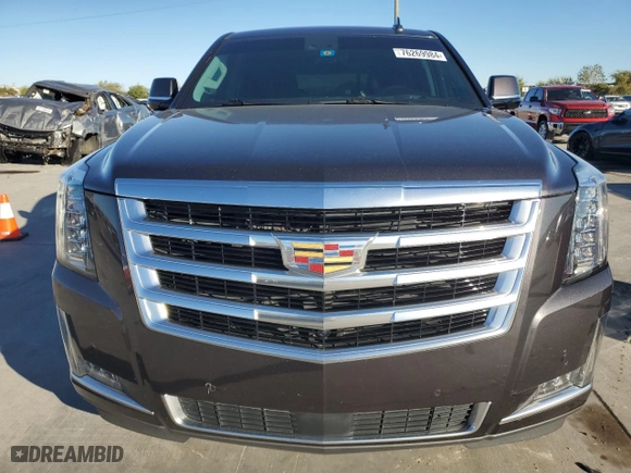 2017 Cadillac Escalade Premium Luxury with VIN 1GYS4CKJ9HR378677, listed as a Copart auction lot 76269984 with 75,429 mi miles and Clean Title. Bid and sale history available at carsss.com. Image 5.