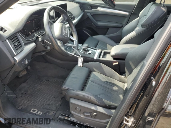 2020 Audi Q5 Premium with VIN WA1G2AFYXL2054002, listed as a Copart auction lot 68996494 with 44,510 mi miles and Non Repairable. Bid and sale history available at carsss.com. Image 7.