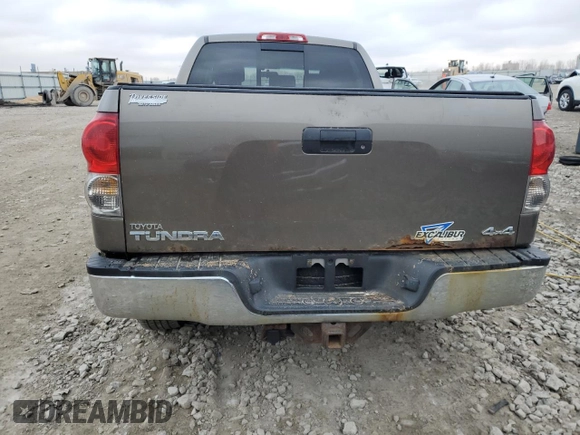 2008 Toyota Tundra 4WD Truck with VIN 5TFBV54148X042295, listed as a Copart auction lot 51955435 with 0 mi miles and Clean Title. Bid and sale history available at carsss.com. Image 6.