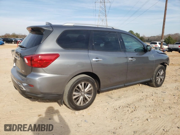 2020 Nissan Pathfinder S with VIN 5N1DR2AM8LC647233, listed as a Copart auction lot 83519124 with 114,915 mi miles and Salvage Title. Bid and sale history available at carsss.com. Image 3.