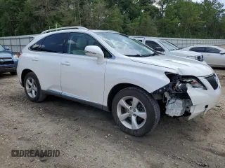 2011 Lexus RX 350 with VIN 2T2ZK1BA8BC059105, listed as a Copart auction lot 60854855 with 181,391 mi miles and Salvage title. Bid and sale history available at DreamBid. Image 4.