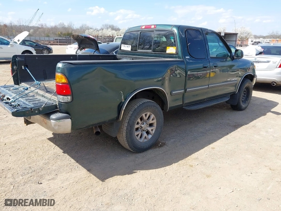 2000 Toyota Tundra SR5 with VIN 5TBBT4414YS029366, listed as a IAAI auction lot 41806120 with 352,418 mi miles. Bid and sale history available at carsss.com. Image 4.