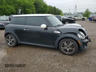 2012 MINI Hardtop S with VIN WMWSV3C57CTY25391, listed as a Copart auction lot 59684835 with 217,246 mi miles and Salvage title. Bid and sale history available at DreamBid. Image 4.