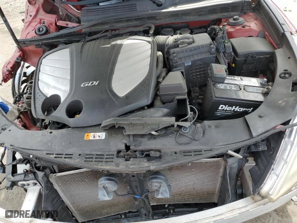 2013 Hyundai Azera with VIN KMHFH4JG3DA311553, listed as a Copart auction lot 70242604 with 0 mi miles and Salvage Title. Bid and sale history available at carsss.com. Image 12.