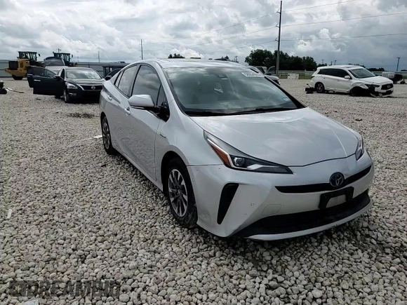 2019 Toyota Prius L Eco z VIN JTDKARFU1K3087896, wystawiony jako Copart lot #58654995 z przebiegiem 41 603 mil mil oraz Szkoda całkowita • Salvage title. Historia ofert i sprzedaży dostępna na DreamBid. Obrazek 13.