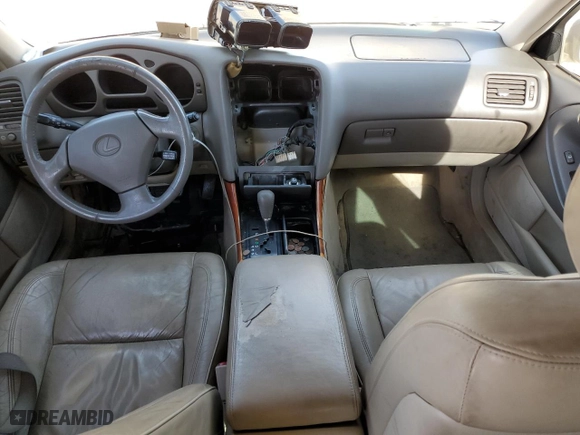 1999 Lexus GS 300 Luxury Perform Sdn with VIN JT8BD68S2X0047187, listed as a Copart auction lot 84441904 with 204,509 mi miles and Clean Title. Bid and sale history available at carsss.com. Image 8.