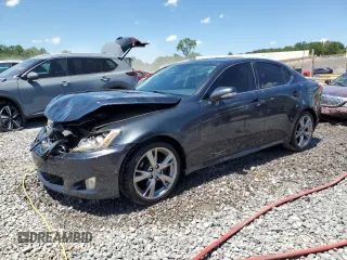 2009 Lexus IS 250 with VIN JTHBK262695094925, listed as a Copart auction lot 57792775 with 196,888 mi miles and Salvage title. Bid and sale history available at DreamBid. Image 1.