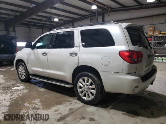 2014 Toyota Sequoia Platinum with VIN 5TDDW5G1XES105564, listed as a Copart auction lot 45019175 with 258,915 mi miles and Clean Title. Bid and sale history available at carsss.com. Image 2.