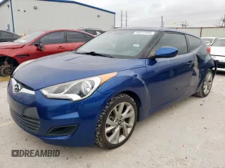 2016 Hyundai Veloster z VIN KMHTC6AD9GU284770, wystawiony jako Copart lot #56572565 z przebiegiem 74 957 mil mil oraz Szkody całkowita. Historia ofert i sprzedaży dostępna na DreamBid. Obrazek 1.