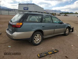 2001 Subaru Legacy Outback Limited z VIN 4S3BH686617657326, wystawiony jako Copart lot #57578275 z przebiegiem 148 396 mil mil oraz Szkoda całkowita • Salvage title. Historia ofert i sprzedaży dostępna na DreamBid. Obrazek 3.