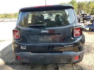 2017 Jeep Renegade Sport with VIN ZACCJBAB7HPF38948, listed as a Copart auction lot 71462884 with 151,408 mi miles and Salvage Title. Bid and sale history available at carsss.com. Image 6.