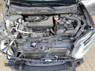 2017 Nissan Rogue SV with VIN KNMAT2MT8HP542591, listed as a Copart auction lot 45990045 with 129,979 mi miles and Salvage Title. Bid and sale history available at carsss.com. Image 12.