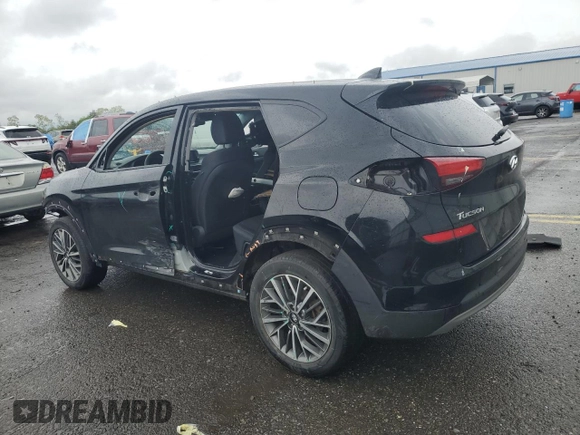 2019 Hyundai Tucson SEL z VIN KM8J3CAL1KU056591, wystawiony jako Copart lot #56721945 z przebiegiem 60 303 mil mil oraz Szkoda całkowita • Salvage title. Historia ofert i sprzedaży dostępna na DreamBid. Obrazek 2.