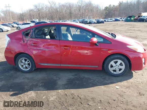 2010 Toyota Prius II with VIN JTDKN3DU2A1304483, listed as a IAAI auction lot 41650525 with 139,287 mi miles. Bid and sale history available at carsss.com. Image 13.