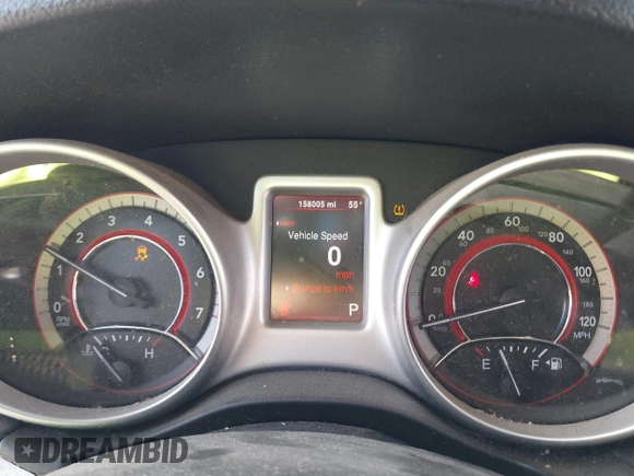 2014 Dodge Journey SE with VIN 3C4PDCAB8ET277669, listed as a IAAI auction lot 41542587 with 158,005 mi miles. Bid and sale history available at carsss.com. Image 7.