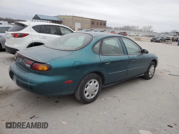 1997 Ford Taurus G with VIN 1FALP51U2VG299048, listed as a Copart auction lot 85742504 with 123,356 mi miles and Salvage Title. Bid and sale history available at carsss.com. Image 3.