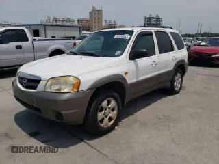 2003 Mazda Tribute LX with VIN 4F2YZ04103KM54964, listed as a Copart auction lot 82311133 with 188,858 mi miles and Salvage Title. Bid and sale history available at DreamBid. Image 1.