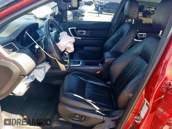2016 Land Rover Discovery Sport HSE with VIN SALCR2BGXGH627365, listed as a Copart auction lot 47448485 with 0 mi miles and Salvage Title. Bid and sale history available at carsss.com. Image 7.