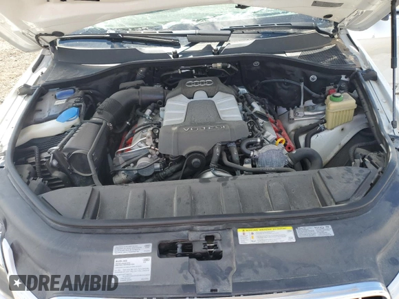 2015 Audi Q7 Premium Plus with VIN WA1LGAFE6FD029046, listed as a Copart auction lot 57629135 with 116,962 mi miles and Salvage title. Bid and sale history available at DreamBid. Image 12.