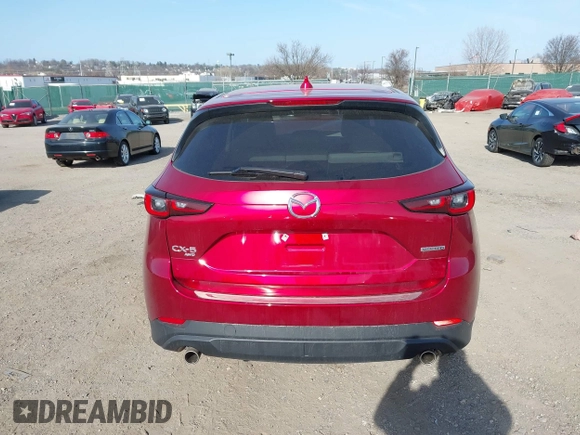 2023 Mazda CX-5 2.5 S Carbon Edition with VIN JM3KFBCM4P0130107, listed as a IAAI auction lot 41794588 with 16,360 mi miles. Bid and sale history available at carsss.com. Image 16.