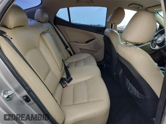 2014 Kia Optima LX with VIN 5XXGM4A76EG342533, listed as a Copart auction lot 59279775 with 108,598 mi miles and Salvage title. Bid and sale history available at DreamBid. Image 10.