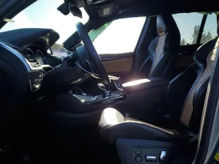 2020 BMW X3 M Competition with VIN 5YMTS0C06LLA57643, listed as a Copart auction lot 41712765 with 0 mi miles and Salvage Title. Bid and sale history available at carsss.com. Image 7.