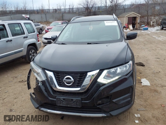 2017 Nissan Rogue S with VIN JN8AT2MV2HW002942, listed as a IAAI auction lot 41018417 with 151,945 mi miles. Bid and sale history available at carsss.com. Image 12.