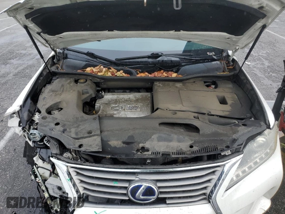 2015 Lexus RX 450h with VIN 2T2ZB1BAXFC004029, listed as a Copart auction lot 43404555 with 152,635 mi miles and Salvage Title. Bid and sale history available at DreamBid. Image 12.