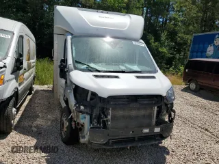 2021 Ford Transit with VIN 1FDBF8PG8MKA05168, listed as a Copart auction lot 59320854 with Not Provided miles and Salvage Title. Bid and sale history available at DreamBid. Image 5.