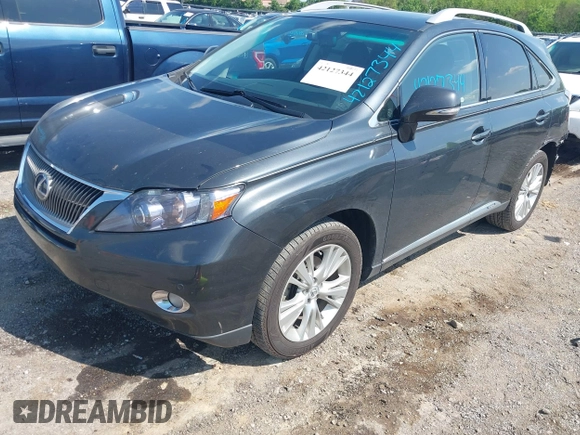 2010 Lexus RX 450h with VIN JTJBC1BA2A2003920, listed as a IAAI auction lot 42127344 with 147,015 mi miles and . Bid and sale history available at DreamBid. Image 18.