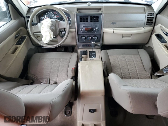2009 Jeep Liberty Sport with VIN 1J8GN28K29W519314, listed as a Copart auction lot 45807295 with 126,665 mi miles and Salvage Title. Bid and sale history available at carsss.com. Image 8.