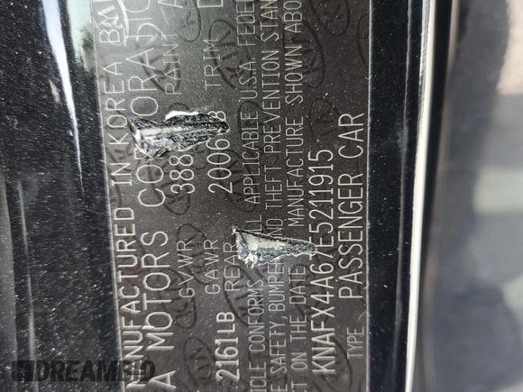 2014 Kia Forte LX with VIN KNAFX4A67E5211915, listed as a Copart auction lot 53937905 with 147,359 mi miles and Salvage Title. Bid and sale history available at DreamBid. Image 12.