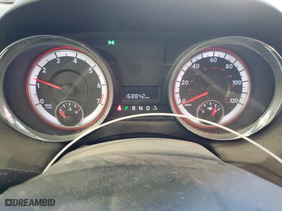 2013 Ram Cargo Van Tradesman with VIN 2C4JRGAGXDR759619, listed as a Copart auction lot 49061485 with 168,842 mi miles and Salvage Title. Bid and sale history available at carsss.com. Image 9.