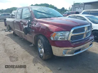2017 Ram 1500 Big Horn with VIN 1C6RR7GT1HS602497, listed as a IAAI auction lot 42245805 with 85,944 mi miles and . Bid and sale history available at DreamBid. Image 1.